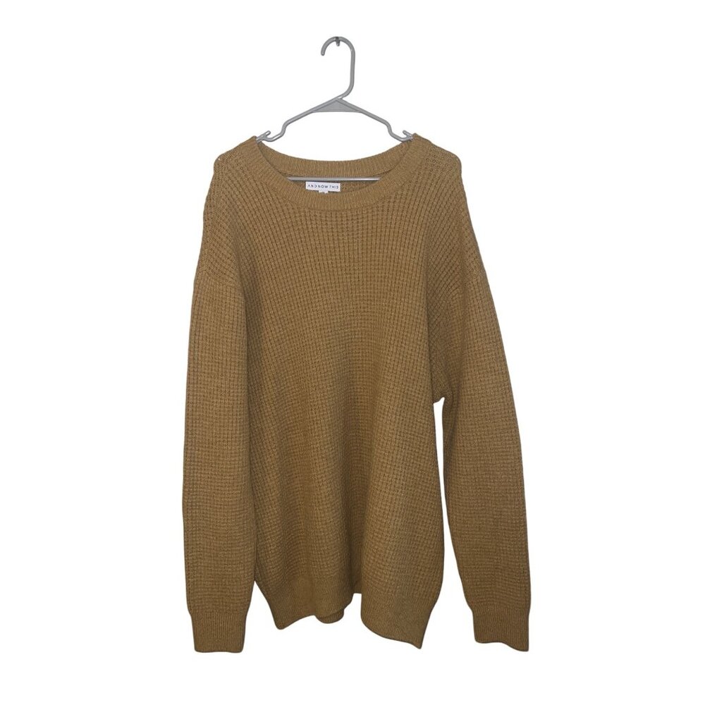 And Now‎ This Oversized Waffle Knit Sweater - XXL - New with Tags